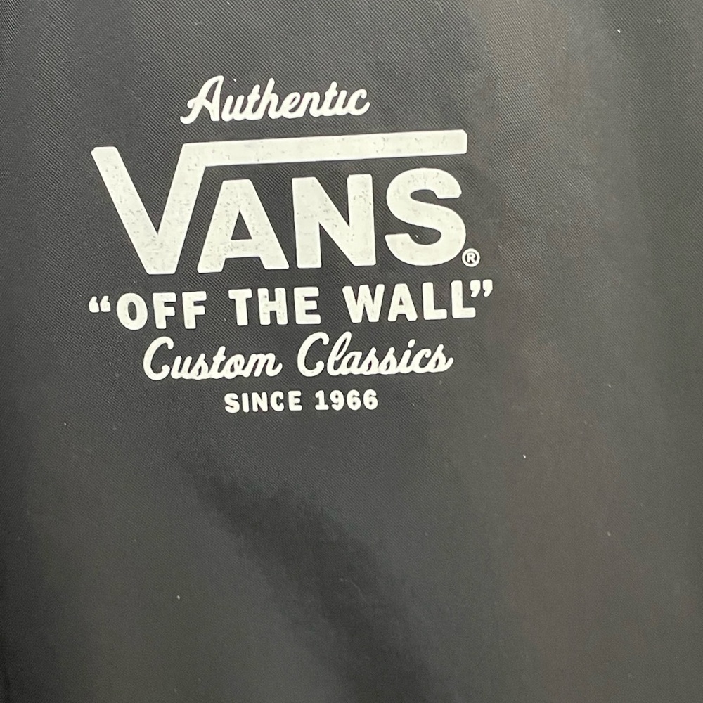 Vans Off The Wall Coach Jacket | Y2K Skater • Streetwear Core • Black | Men’s M - Picture 6 of 7